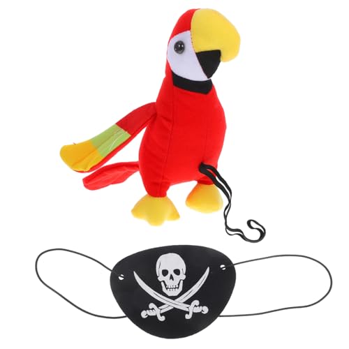 OUNONA 1 Satz simulierter Papagei Kostüm Papagei Plüsch Piratenvogel für die Schulter Dekorationen Plüschvogel Cosplay-Zubehör Piraten-Requisiten Papageien zur Dekoration Vogel Plüschtier OUNONA 1 Satz simulierter Papagei Kostüm Papagei Plüsch Piratenvogel für die Schulter Dekorationen Plüschvogel Cosplay-Zubehör Piraten-Requisiten Papageien zur Dekoration Vogel Plüschtier von OUNONA