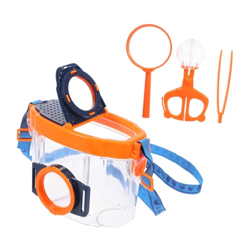 OUNONA Entdecken Sie Die Natur Mit Kindern – Insektenbeobachtungsbox-set Lupe Und Pinzette Das Perfekte Werkzeug Für Outdoor-abenteuer von OUNONA