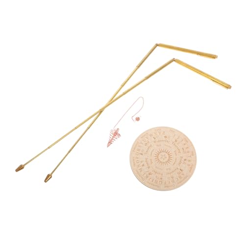 OUNONA 1 Set Wahrsageset Wahrsagewerkzeuge Geisterjagd Set Wünschelruten Wünschelruten Spirituelle Wünschelruten Kupfer Hexenwerkzeuge Goldenes Holz OUNONA 1 Set Wahrsageset Wahrsagewerkzeuge Geisterjagd Set Wünschelruten Wünschelruten Spirituelle Wünschelruten Kupfer Hexenwerkzeuge Goldenes Holz von OUNONA
