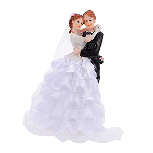 OUNONA 1 Stück Cake Topper Brautpaar Figurine Tortendeko für Hochzeiten Partys Feierlichkeiten Dekoration für Tische und Kreatives Design für Unvergessliche OUNONA 1 Stück Cake Topper Brautpaar Figurine Tortendeko für Hochzeiten Partys Feierlichkeiten Dekoration für Tische und Kreatives Design für Unvergessliche von OUNONA