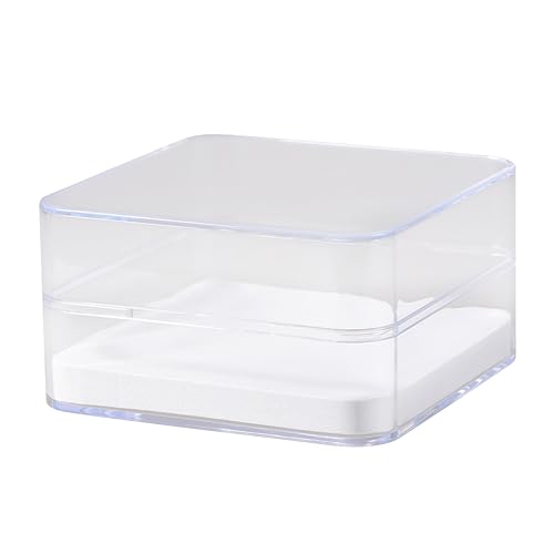 OUNONA Kristallbox Für Insektenproben – 1 Transparente Pflanzenvitrine Mit Deckel von OUNONA