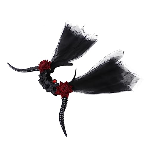 OUNONA 1 Stück Retro Haarschmuck mit Antilopenhorn Gothic Haarband für Halloween Steampunk Kopfaccessoire für Damen Mädchen und Kreative Party Deko Perfektes Foto OUNONA 1 Stück Retro Haarschmuck mit Antilopenhorn Gothic Haarband für Halloween Steampunk Kopfaccessoire für Damen Mädchen und Kreative Party Deko Perfektes Foto von OUNONA