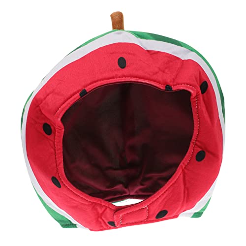 OUNONA 1 Stück Wassermelonen Hut für Karneval und Partys Lustiger Frucht Hut Leicht und für Cosplay und Festlichkeiten Modisches Accessoire für Unvergessliche OUNONA 1 Stück Wassermelonen Hut für Karneval und Partys Lustiger Frucht Hut Leicht und für Cosplay und Festlichkeiten Modisches Accessoire für Unvergessliche von OUNONA