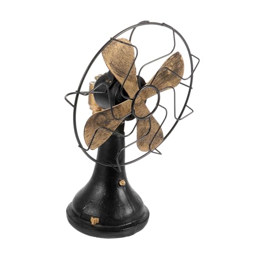 OUNONA 1 Stück elektrisches Lüftermodell Fan-Schmuck Vintage fächerförmige Verzierung dekorativer Tischventilator Vintage Fächerförmiges im Alten Stil Harz Black OUNONA 1 Stück elektrisches Lüftermodell Fan-Schmuck Vintage fächerförmige Verzierung dekorativer Tischventilator Vintage Fächerförmiges im Alten Stil Harz Black von OUNONA