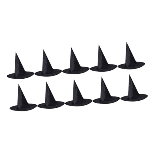 OUNONA 10 Stück Halloween Hexenhüte Dekorative Cosplay Hüte für Kostümpartys Durchmesser für Halloween Events und Fotorequisiten OUNONA 10 Stück Halloween Hexenhüte Dekorative Cosplay Hüte für Kostümpartys Durchmesser für Halloween Events und Fotorequisiten von OUNONA