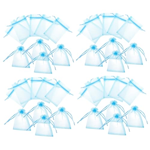 OUNONA 100 Stück Organza Geschenktüten mit Zugband Aufbewahrungstaschen für Schmuck Süßigkeiten und Gastgeschenke für Hochzeiten Babypartys und Geburtstagsfeiern OUNONA 100 Stück Organza Geschenktüten mit Zugband Aufbewahrungstaschen für Schmuck Süßigkeiten und Gastgeschenke für Hochzeiten Babypartys und Geburtstagsfeiern von OUNONA