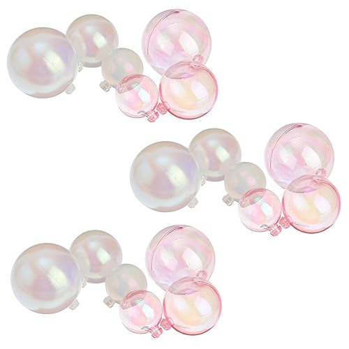 OUNONA 18 Stück Ball Dekorationen für Kuchen Cupcake Topper für Hochzeiten Geburtstagsfeiern und Jubiläen Tortendeko für Unvergessliche Feiern von OUNONA