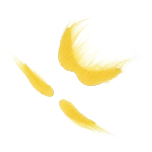 OUNONA 1Satz Schnurrbart Augenbrauen Für Opa Selbstklebendes Cosplay Zubehör Gelbe Gefälschte Gesichtsbehaarung Für Halloween Partys Einfach Anzubringen OUNONA 1Satz Schnurrbart Augenbrauen Für Opa Selbstklebendes Cosplay Zubehör Gelbe Gefälschte Gesichtsbehaarung Für Halloween Partys Einfach Anzubringen von OUNONA