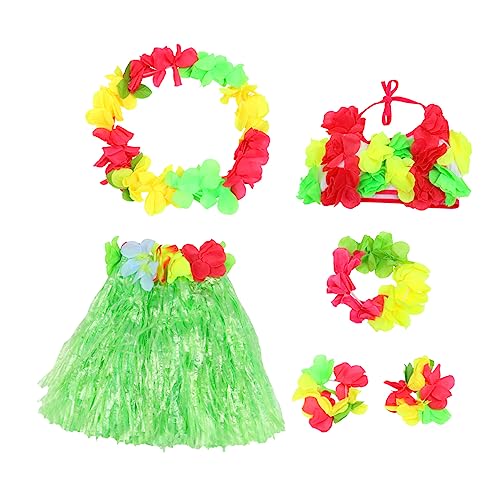 OUNONA 1Satz Teiliges Hawaii Kostüm Set Verstellbarer Grasrock für Luau Partys Sommerfestivals Bühnenaufführungen für Kostümdekor Fröhliche Anlässe OUNONA 1Satz Teiliges Hawaii Kostüm Set Verstellbarer Grasrock für Luau Partys Sommerfestivals Bühnenaufführungen für Kostümdekor Fröhliche Anlässe von OUNONA