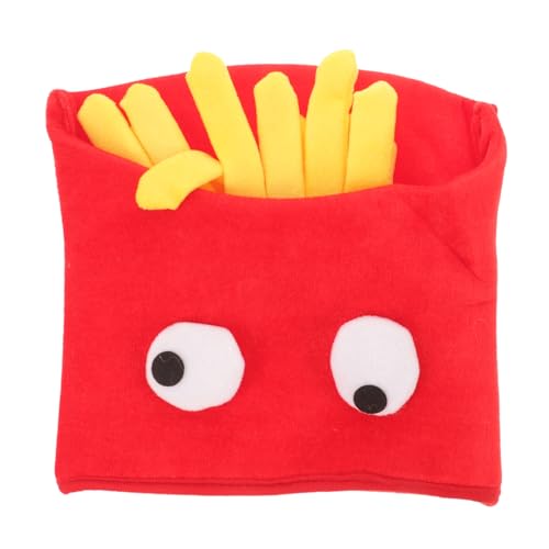 OUNONA 1Stück Halloween Hut Lustiger Frites Hut für Kostümpartys Fotorequisiten Unisex für Halloween Geburtstagsfeiern Fotoshootings OUNONA 1Stück Halloween Hut Lustiger Frites Hut für Kostümpartys Fotorequisiten Unisex für Halloween Geburtstagsfeiern Fotoshootings von OUNONA