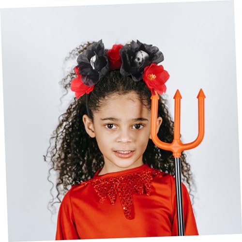 OUNONA 1Stück Halloween Schädel Haar Hoop mit Kunstblumen Kopfbedeckung für Halloween Partys Langlebig und Bequem für Schul und Themenfeiern Unvergessliche OUNONA 1Stück Halloween Schädel Haar Hoop mit Kunstblumen Kopfbedeckung für Halloween Partys Langlebig und Bequem für Schul und Themenfeiern Unvergessliche von OUNONA
