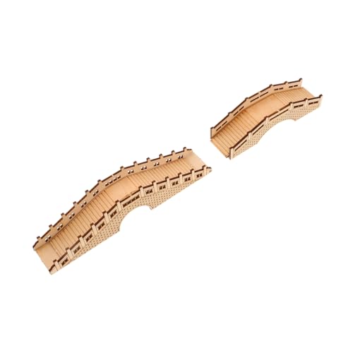 OUNONA 2stücke Miniatur-Holz-bogenbrücke Rustikales DIY-montageprojekt Mikroszene-zubehör Tischdekorationsbrücke Bonsai-brückenmodell Puppenhaus-brückendekor OUNONA 2stücke Miniatur-Holz-bogenbrücke Rustikales DIY-montageprojekt Mikroszene-zubehör Tischdekorationsbrücke Bonsai-brückenmodell Puppenhaus-brückendekor von OUNONA