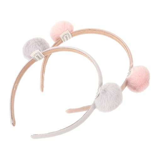 OUNONA 2 STÜCK Plüsch Ball Haarreif für Tierhaarreifen Haarschmuck für Cosplay und Partys Leicht und Rutschfest Fotorequisiten OUNONA 2 STÜCK Plüsch Ball Haarreif für Tierhaarreifen Haarschmuck für Cosplay und Partys Leicht und Rutschfest Fotorequisiten von OUNONA