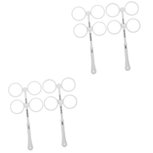 OUNONA 2 Sätze Amblyopie-trainingsbrille Spiegelfolie Optischer Flipper Verstellbare Optische Flip-linse Ophthalmologisches Optometrie-flipper-instrument Flip-objektiv Glas 2 Stück * 2 von OUNONA