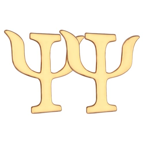 OUNONA 2 Stück Broschenabzeichen Symbol Dekorative Anstecknadel Brustnadel Broschennadeln Für Damen Modische Broschennadeln Für Herren Abzeichen Am Revers Buchstabennadeln von OUNONA