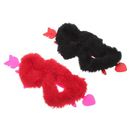 OUNONA 2 Stück Herzförmige Kuschelige Sonnenbrillen mit Liebespfeil Leichte Stylische Partybrille für Junggesellinnenabschied Halloween Valentinstag Hochzeit Cosplay Eyewear für Frauen OUNONA 2 Stück Herzförmige Kuschelige Sonnenbrillen mit Liebespfeil Leichte Stylische Partybrille für Junggesellinnenabschied Halloween Valentinstag Hochzeit Cosplay Eyewear für Frauen von OUNONA