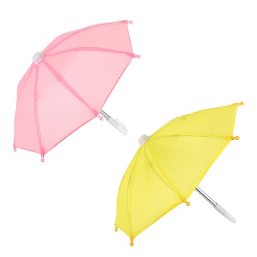 OUNONA 2 Stück Mini-Regenschirm Puppe Miniatur-Regenschirm- Simulationsschirm Regenschirm Miniatur-Regenschirm- - Miniaturschirm Rostfreier Stahl OUNONA 2 Stück Mini-Regenschirm Puppe Miniatur-Regenschirm- Simulationsschirm Regenschirm Miniatur-Regenschirm- - Miniaturschirm Rostfreier Stahl von OUNONA