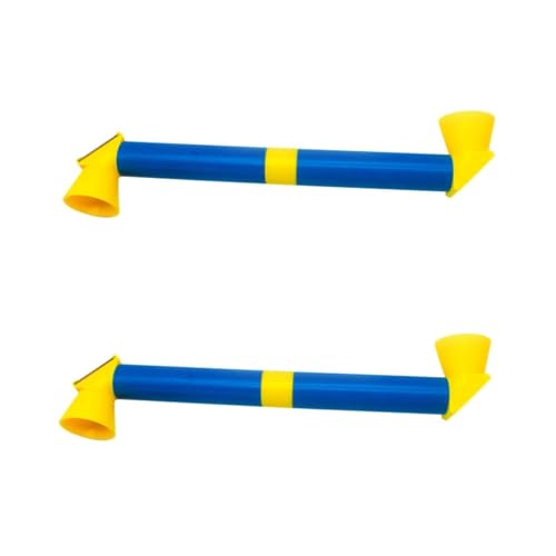 OUNONA 2 Stück Periskop im Freien Gyroskop System Stengel Planet toys spiele activity Lieferungen für wissenschaftliche Experimente Versuchsmodell für Plastik Yellow von OUNONA
