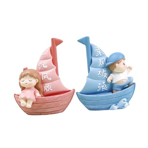OUNONA 2 Stück Segelboot Figurinen mit Jungen und Dekoration für Kuchen Garten Party Resine Tortenaufsätze für Geburtstagsfeiern Hochzeiten und Bastelprojekte OUNONA 2 Stück Segelboot Figurinen mit Jungen und Dekoration für Kuchen Garten Party Resine Tortenaufsätze für Geburtstagsfeiern Hochzeiten und Bastelprojekte von OUNONA