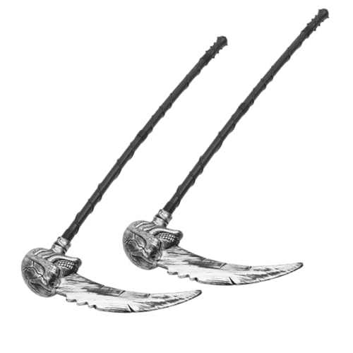 OUNONA 2stücke Sense Simulation Requisite Für Halloween-Party Und Cosplay-Events Abnehmbar Für Junge Mädchen Und Erwachsene Aus Haltbarem Kunststoff OUNONA 2stücke Sense Simulation Requisite Für Halloween-Party Und Cosplay-Events Abnehmbar Für Junge Mädchen Und Erwachsene Aus Haltbarem Kunststoff von OUNONA