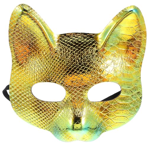 OUNONA 2-teilige Fuchsmaske: Halbmaske für Halloween-Partys – Gesichtsbedeckung aus Kunststoff für japanische Tiere, Cosplay, Kostüme – Karnevalsparty-Dekorationszubehör OUNONA 2-teilige Fuchsmaske: Halbmaske für Halloween-Partys – Gesichtsbedeckung aus Kunststoff für japanische Tiere, Cosplay, Kostüme – Karnevalsparty-Dekorationszubehör von OUNONA