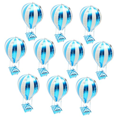 OUNONA 20 Stück Heißluftballon Folienballons für Geburtstagsfeiern Aluminium Ballons Pastell Farben Kinderparty Dekoration Festliche Party Supplies OUNONA 20 Stück Heißluftballon Folienballons für Geburtstagsfeiern Aluminium Ballons Pastell Farben Kinderparty Dekoration Festliche Party Supplies von OUNONA