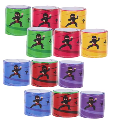OUNONA 24 Stück Pat Ring Armband Anhänger Merch Kinderpreise Bulk Halloween Party Favors Halloween Halsketten Für Party Dekorationen Aufkleber Slap Armband Pvc OUNONA 24 Stück Pat Ring Armband Anhänger Merch Kinderpreise Bulk Halloween Party Favors Halloween Halsketten Für Party Dekorationen Aufkleber Slap Armband Pvc von OUNONA