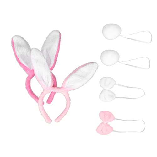 OUNONA 2Sätze Wiederverwendbare Kaninchenohren mit Zartem Bowtie Festliche Party Ausstattung für Erwachsene für Halloween und Karneval OUNONA 2Sätze Wiederverwendbare Kaninchenohren mit Zartem Bowtie Festliche Party Ausstattung für Erwachsene für Halloween und Karneval von OUNONA