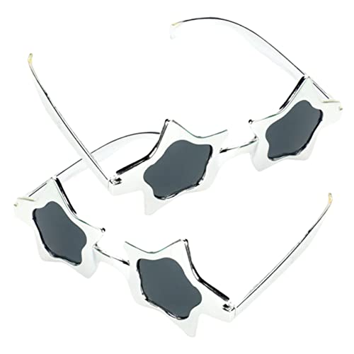 OUNONA 2stücke Sternförmige Cosplay Sonnenbrillen Lustige Partybrillen Für Fotos Festivals Und Kostüme Leicht Und Langlebig Für Junge Mädchen Und Erwachsene OUNONA 2stücke Sternförmige Cosplay Sonnenbrillen Lustige Partybrillen Für Fotos Festivals Und Kostüme Leicht Und Langlebig Für Junge Mädchen Und Erwachsene von OUNONA