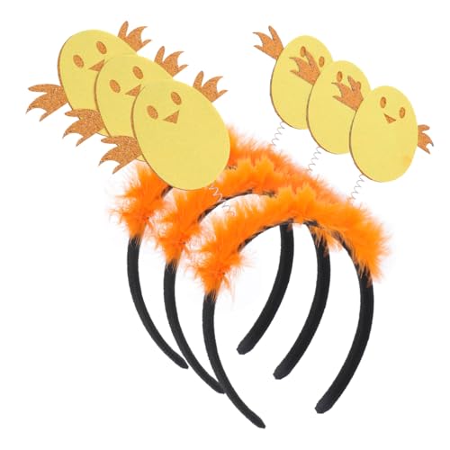 OUNONA 3 Stück Niedliches Hühner Haarband Tierisches Haarschmuck für Partys Auffälliges Accessoire für Kostüme und Fotoshootings OUNONA 3 Stück Niedliches Hühner Haarband Tierisches Haarschmuck für Partys Auffälliges Accessoire für Kostüme und Fotoshootings von OUNONA