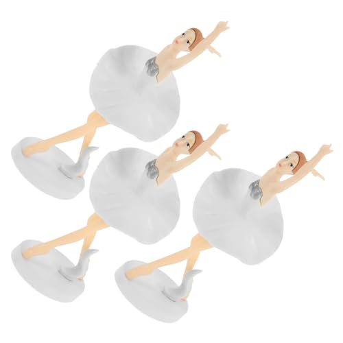 OUNONA 3 Stück Tanzende Mädchen-skulpturen, Ballett-kuchenaufsatz, Tanzende Mädchen-statue, Hochzeitstorte, Dekorationen Für Heimdekoration, Figuren, Schreibtisch-dekoration, Figuren OUNONA 3 Stück Tanzende Mädchen-skulpturen, Ballett-kuchenaufsatz, Tanzende Mädchen-statue, Hochzeitstorte, Dekorationen Für Heimdekoration, Figuren, Schreibtisch-dekoration, Figuren von OUNONA