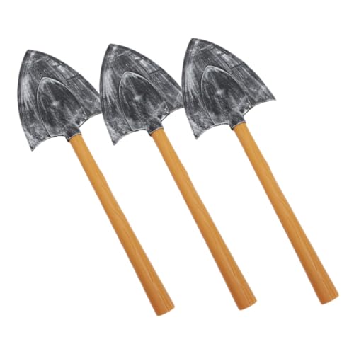 OUNONA 3 Stücke Schaufel Prop Halloween Pitchfork Schwerter Halloween Requisiten Gefälschte Prop Kunststoff OUNONA 3 Stücke Schaufel Prop Halloween Pitchfork Schwerter Halloween Requisiten Gefälschte Prop Kunststoff von OUNONA