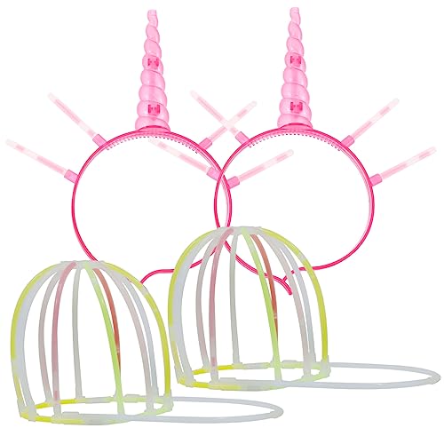 OUNONA 4 Sätze Knicklichter DIY Set mit Einhorn Haube Teiliges Bastelset für Kreative Partys Geschenkidee für Bastel Enthusiasten für Team Events und Feiern OUNONA 4 Sätze Knicklichter DIY Set mit Einhorn Haube Teiliges Bastelset für Kreative Partys Geschenkidee für Bastel Enthusiasten für Team Events und Feiern von OUNONA