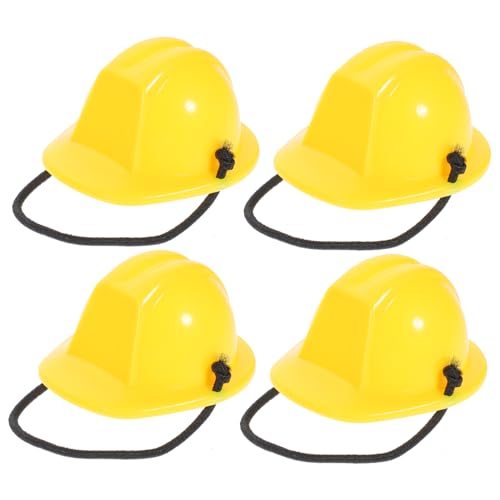OUNONA 4 Stück Mini Sicherheitshelm Gelbe Mini Sicherheitshelme für Puppen Vielseitiges Dekorationszubehör für Kinderpartys und Leicht und Komfortabel für Kreative Anlässe OUNONA 4 Stück Mini Sicherheitshelm Gelbe Mini Sicherheitshelme für Puppen Vielseitiges Dekorationszubehör für Kinderpartys und Leicht und Komfortabel für Kreative Anlässe von OUNONA
