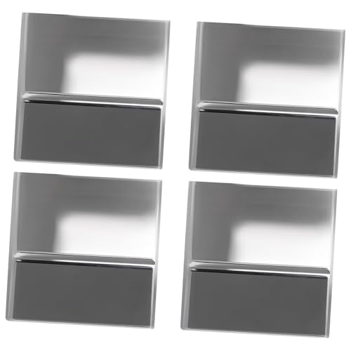 OUNONA 4 Stück Spektrometer Optik optisch dreieckiges Prisma Kristallprisma naturwissenschaftliches Lehrmittel Lichtspektrum-Glasprisma Prisma-Kristall Glaswürfel Kristall Transparent von OUNONA