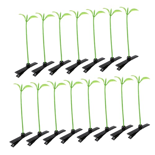 OUNONA 40Stücke Teiliges Entzückende Bohnen Sprout Haarspangen Rutschfeste Haarnadeln für Simulierte Pflanzenhaarnadeln für Kreative Frisuren und Stilvolle Outfits OUNONA 40Stücke Teiliges Entzückende Bohnen Sprout Haarspangen Rutschfeste Haarnadeln für Simulierte Pflanzenhaarnadeln für Kreative Frisuren und Stilvolle Outfits von OUNONA