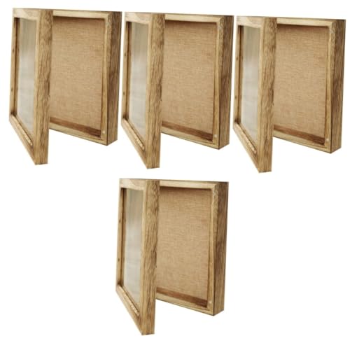 OUNONA 4Er-Box Blumentopf zum Aufhängen für den Innenbereich Arbeitsplatte abziehen und aufkleben Aufhänger schutzbox aufbewahrungsdose Vitrine Vitrine Medaillenpräsentation Leinen- OUNONA 4Er-Box Blumentopf zum Aufhängen für den Innenbereich Arbeitsplatte abziehen und aufkleben Aufhänger schutzbox aufbewahrungsdose Vitrine Vitrine Medaillenpräsentation Leinen- von OUNONA