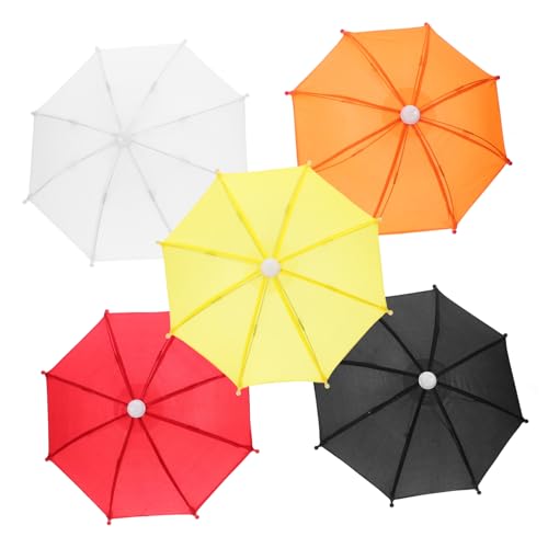 OUNONA 5 Stück Mini Regenschirme Faltbare Dekoration für Puppenhäuser Regenschirme und Fotorequisiten für Heimdeko OUNONA 5 Stück Mini Regenschirme Faltbare Dekoration für Puppenhäuser Regenschirme und Fotorequisiten für Heimdeko von OUNONA
