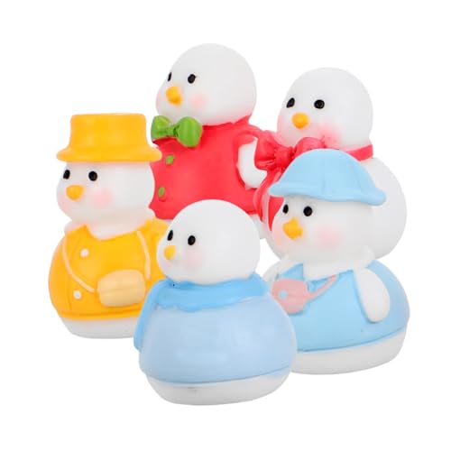 OUNONA 5 Stück Minifiguren aus Kunstharz kleine Harztiere Schneemann- Miniaturharztiere Miniaturfiguren aus Kunstharz Puppenhaus-Schneemann Schneemann Miniaturen OUNONA 5 Stück Minifiguren aus Kunstharz kleine Harztiere Schneemann- Miniaturharztiere Miniaturfiguren aus Kunstharz Puppenhaus-Schneemann Schneemann Miniaturen von OUNONA
