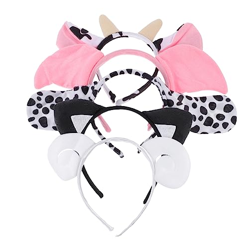 OUNONA 5 Stück Ohr Haarreifen für Kinder Plüsch Kopfschmuck für Partys Halloween Karneval Niedliches Haaraccessoire für Mädchen OUNONA 5 Stück Ohr Haarreifen für Kinder Plüsch Kopfschmuck für Partys Halloween Karneval Niedliches Haaraccessoire für Mädchen von OUNONA