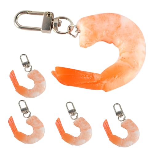 OUNONA 5 Stück Simulierter Garnelenschlüsselbund Schlüsselanhänger lustig Schlüsselbund -Partygunst Schlüsselanhänger süß lustige Schlüsselanhänger lustiger Schlüsselanhänger PVC rot OUNONA 5 Stück Simulierter Garnelenschlüsselbund Schlüsselanhänger lustig Schlüsselbund -Partygunst Schlüsselanhänger süß lustige Schlüsselanhänger lustiger Schlüsselanhänger PVC rot von OUNONA