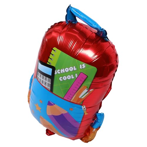 OUNONA 5 Stück Teiliges Schulanfang Deko Schulranzen Förmige Aluminiumfolien Ballons Wiederverwendbar Robust Einfach Aufblasbar für Kindergarten Party und Schulanfang Feiern OUNONA 5 Stück Teiliges Schulanfang Deko Schulranzen Förmige Aluminiumfolien Ballons Wiederverwendbar Robust Einfach Aufblasbar für Kindergarten Party und Schulanfang Feiern von OUNONA