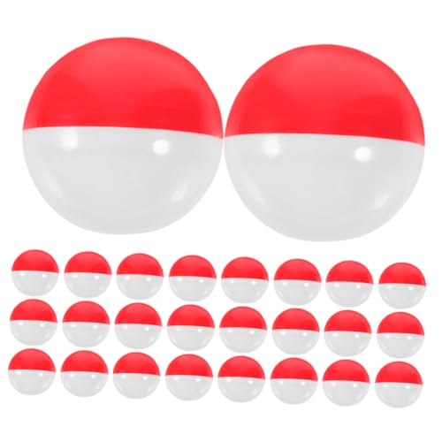 OUNONA 50 Stück Ball Gumball Clear Balls Containers Kid Transparent Leere Kapseln Automatenbälle Ball Für Automatenkapsel Automatenspielzeug Kunststoff von OUNONA