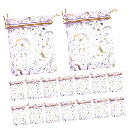 OUNONA 50Stücke Organza Geschenktüten mit Kordelzug Kleine Aufbewahrungstaschen für Schmuck Süßigkeiten und Kleine und Weiche Stofftaschen OUNONA 50Stücke Organza Geschenktüten mit Kordelzug Kleine Aufbewahrungstaschen für Schmuck Süßigkeiten und Kleine und Weiche Stofftaschen von OUNONA