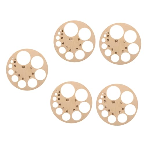 OUNONA 5 Stücke Pädagogisches Zervikale Rad Zervikale Dilatationen Diagramm Für Hebammen Holz Fetal Position Tool Kit von OUNONA