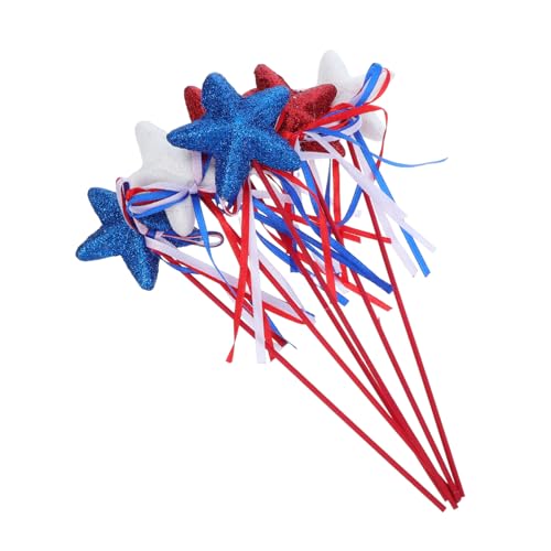 OUNONA 6 Stück Patriotische Ripsband Streamers für Feierlichkeiten Am und Gedenktag Dekorationen OUNONA 6 Stück Patriotische Ripsband Streamers für Feierlichkeiten Am und Gedenktag Dekorationen von OUNONA