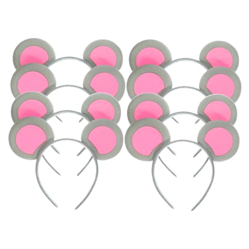 OUNONA 8 Stück Mausohren Haarreifen Teiliges Kostümzubehör für Halloween Tier Cosplay und Partys Leicht und Bequem für Erwachsene und Tier für Besondere Anlässe OUNONA 8 Stück Mausohren Haarreifen Teiliges Kostümzubehör für Halloween Tier Cosplay und Partys Leicht und Bequem für Erwachsene und Tier für Besondere Anlässe von OUNONA