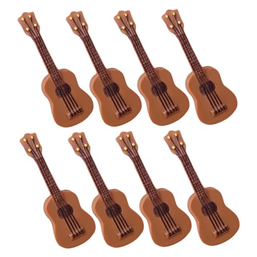 OUNONA 8Stücke Mini Gitarrenmodell Kunstharz Kleines Gitarrendekor Kreative Puppenhaus Gitarre Mini Musikinstrumenten Dekoration für Sammler und Fotorequisiten OUNONA 8Stücke Mini Gitarrenmodell Kunstharz Kleines Gitarrendekor Kreative Puppenhaus Gitarre Mini Musikinstrumenten Dekoration für Sammler und Fotorequisiten von OUNONA