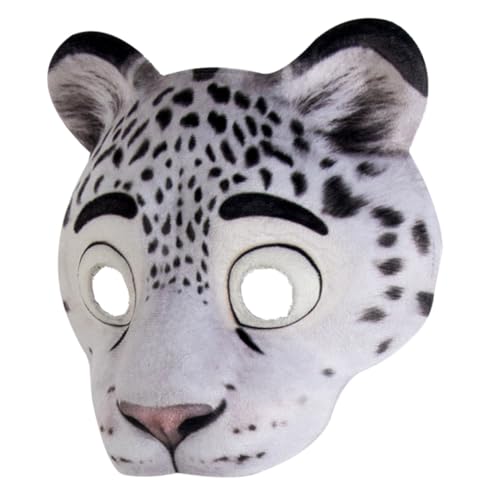 OUNONA Animal Mask EVA Leopard Maske Leicht Elastisch für Halloween Karneval Kostümparty Cosplay Fasching Verkleidung von OUNONA