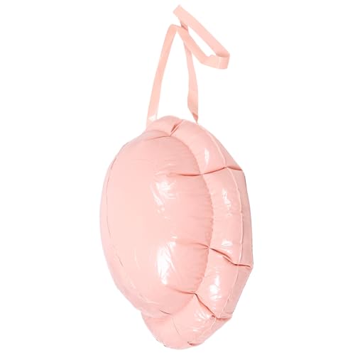 OUNONA Aufblasbarer PVC Fake Bauch für Senioren Kostüm Unisex Robust Einfach zu Tragen für Halloween Weihnachten Cosplay und Partydekorationen Kompakt und Langlebig von OUNONA